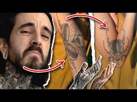 TATUAJES que CAMBIAN de FORMA y «SE MUEVEN» 😳
