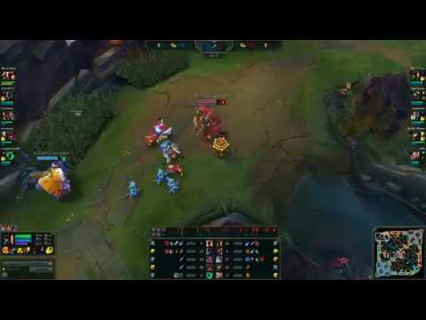 SKT T1 Huni - Gangplank vs Maokai Top - Korean SoloQ Game