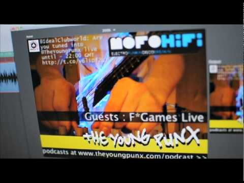 Lapo Frost from Fanny Games jamming live on The Young Punx webcast
