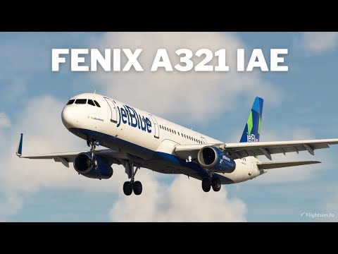 Fenix A321-IAE Sharklet | KLGA - KFLL | MSFS 24