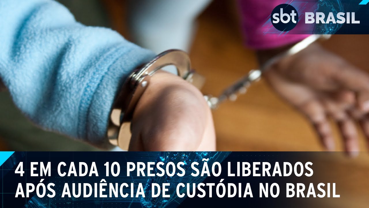 Audiência de custódia: direito completa 10 anos no Brasil | SBT Brasil (24/02/25)