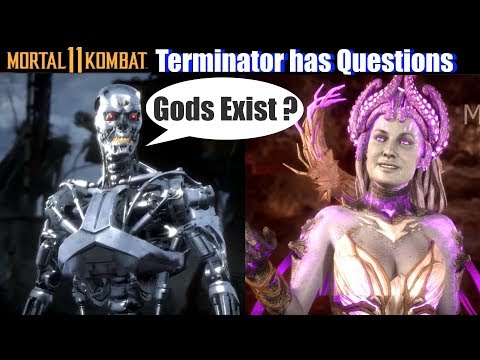 MK11 Terminator has many Questions - Mortal Kombat 11
