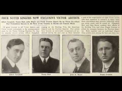 "Don't Be Afraid To Come Back Home" (1925) Sterling Trio Albert Campbell, Henry Burr & John H. Meyer