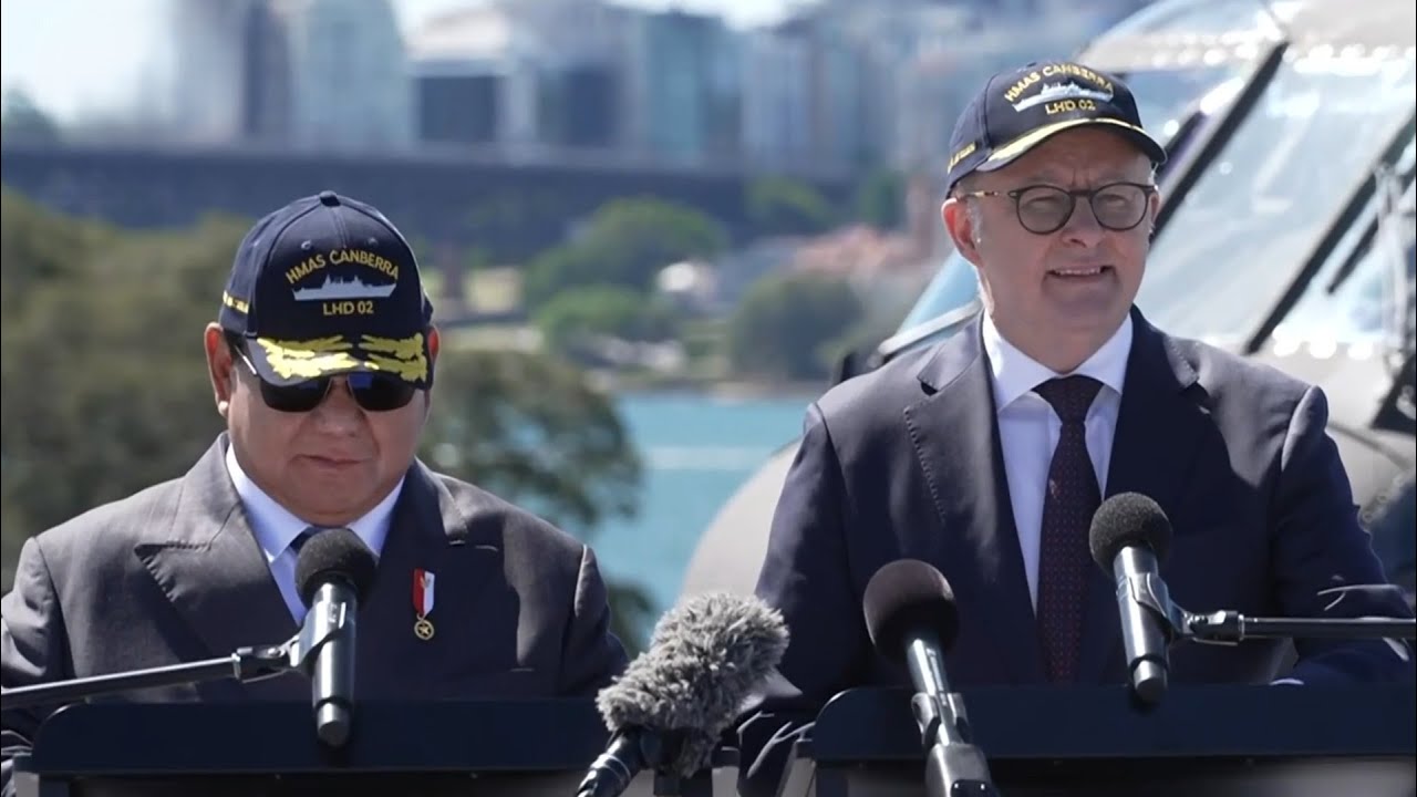 Australia and Indonesia sign renewed defence treaty