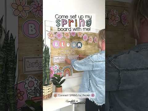 Kindergarten Spring Bulletin Boards
