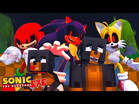 B-Max - Minecraft - HOW TO SURVIVE 24 HOURS IN HAUNTED SONIC .EXE WORLD