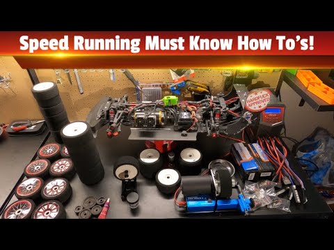 Tire Truing/Balancing, Soldering QS8 Connectors & Gluing Gears! Speed Running Secrets!
