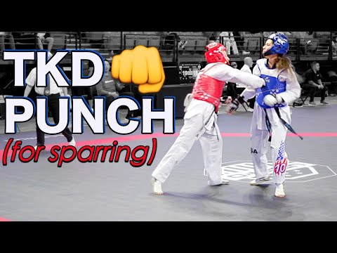 Taekwondo Punch for Sparring (Olympic/WT)