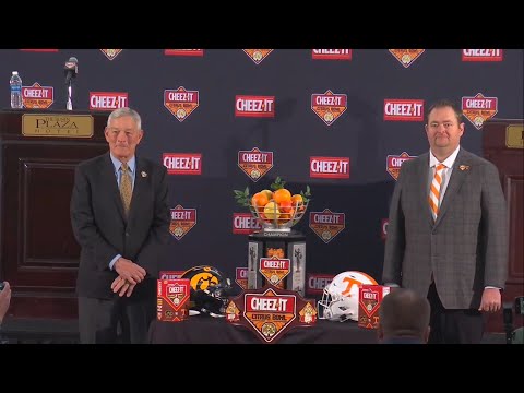 UT and Iowa's coaches speak ahead of Citrus Bowl