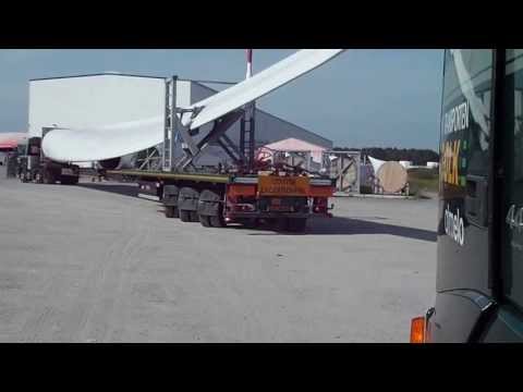 Blades from Goleniow, Poland to Allibaudieres, France - PART 1