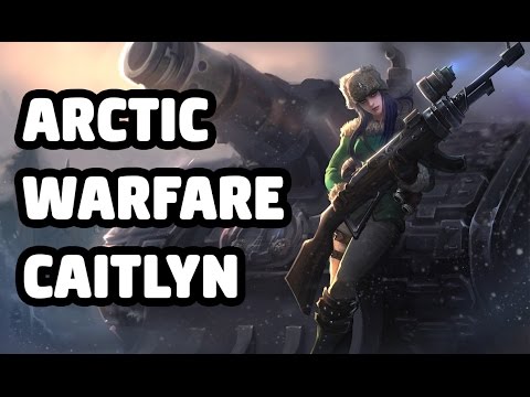 ARCTIC WARFARE CAITLYN SKIN SPOTLIGHT - LEAGUE OF LEGENDS