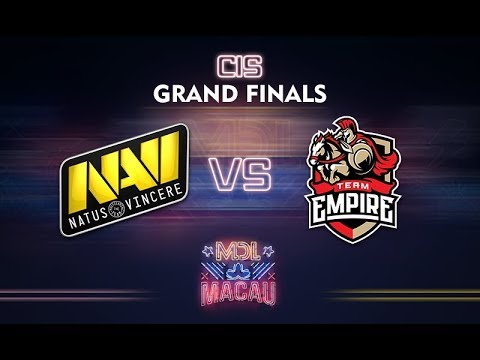 NaVi vs Empire Game 1 - MDL Macau CIS Qualifier: Grand Finals - @dragondropdota @SkimGaming