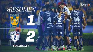 TIGRES 1-2 PACHUCA | ¡Remontada del Tuzo en el Volcán! | Con México C26