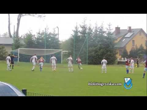 Błękitni Grzęska - Pogórze Rokietnica Michał Jędryka na 2 do 0  10.05.2014
