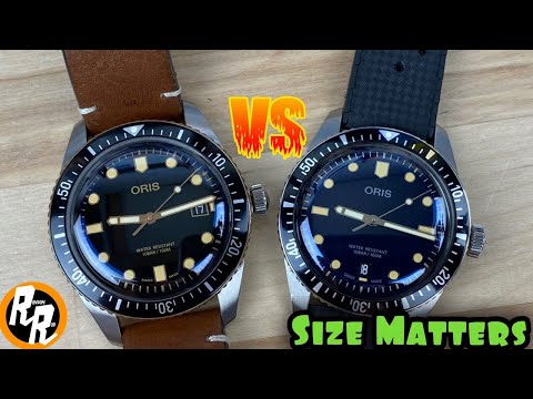 Oris Divers 65 (40mm vs 42mm)