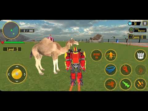 Dragon Fly Robot Car Transform - Android Gameplay