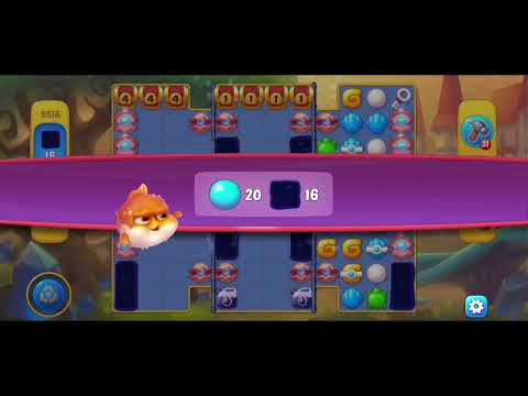Fishdom 9516 Hard Level - NO 💣🧨💥