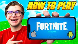 All Methods to Play Fortnite Mobile in 2023 on iOS & Android!  🤖🍎