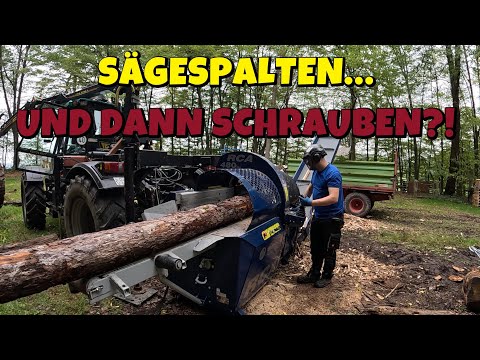 I just wanted to split wood with the Tajfun RCA 480… and then THIS! 🤯