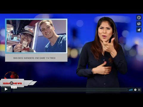 Man sees 'Avengers: End Game' 114 times! (ASL - 6.13.19)