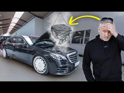 4 motorer senere... S-Klasse mareridtet fortsætter! | High on Cars