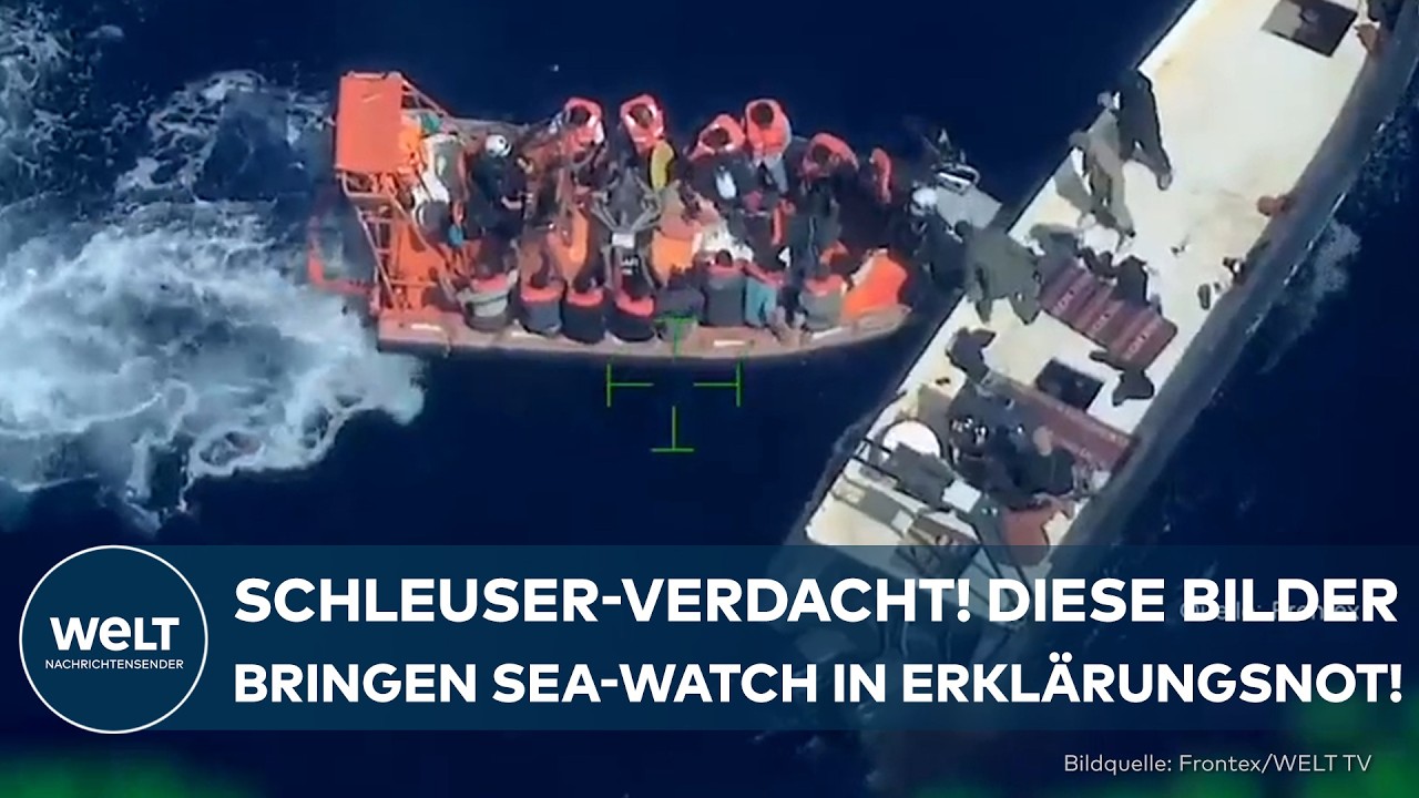 HEFTIGE VORWÜRFE: Gemeinsame Sache mit Schleusern? Diese Bilder bringen Sea-Watch in Erklärungsnot!