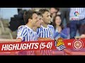 Resumen de Real Sociedad vs Girona FC (5-0)