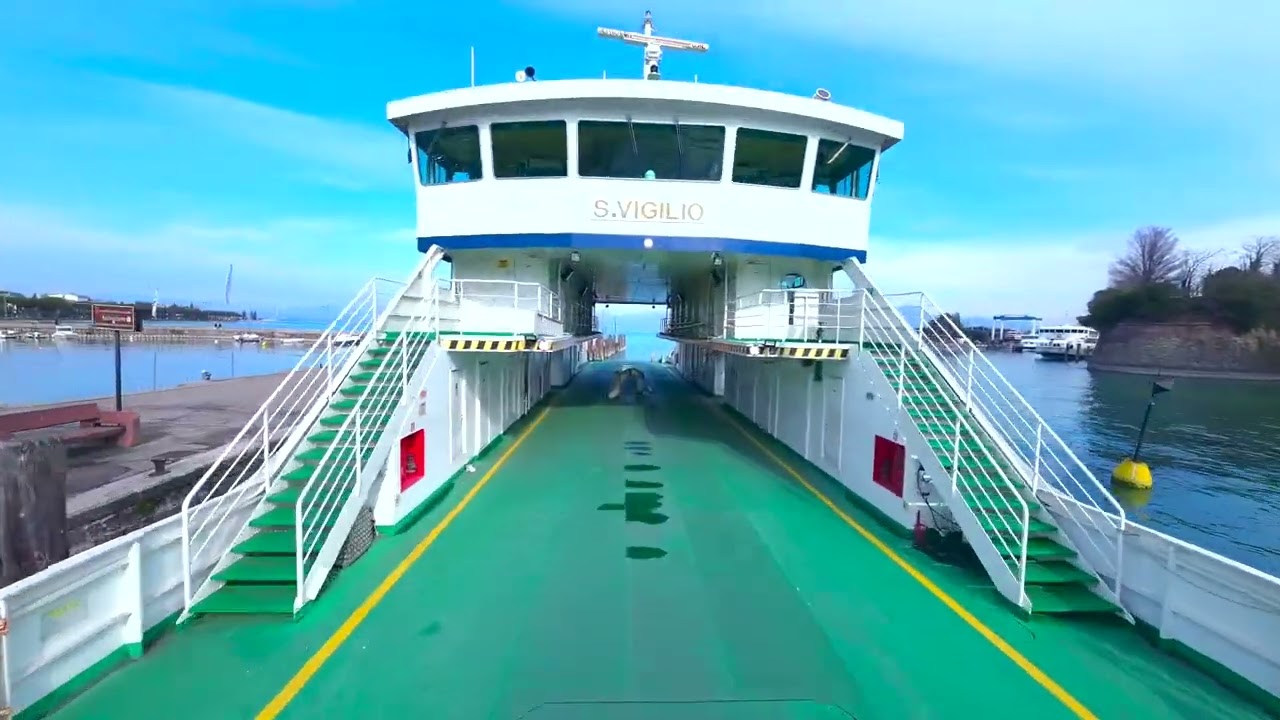 Discover aerial panorama of Navigazione Laghi Bellagio Pier.