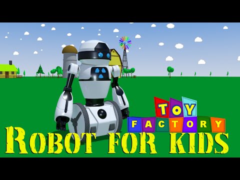 Toy Factory - Robots for kids | robot cartoon for children | robot videos for children