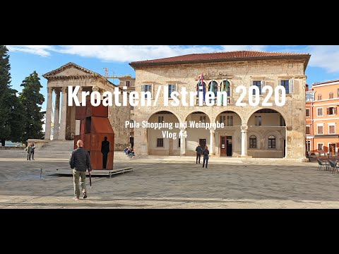 Kroatien/Istrien 2020 - Shopping und Weinprobe Vlog #4