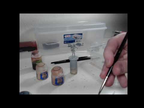 Skin Painting Tutorial - Kingdom Death Sunstalker Dancer
