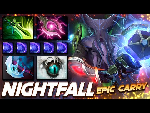 Nightfall Faceless Void Epic Carry - Dota 2 Pro Gameplay [Watch & Learn]