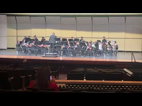 Salvador Garcia Middle performing Dragon Run by Chris M. Bernotas