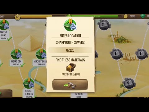Sharptooth Sewers - Egypt [Diggy's Adventure]