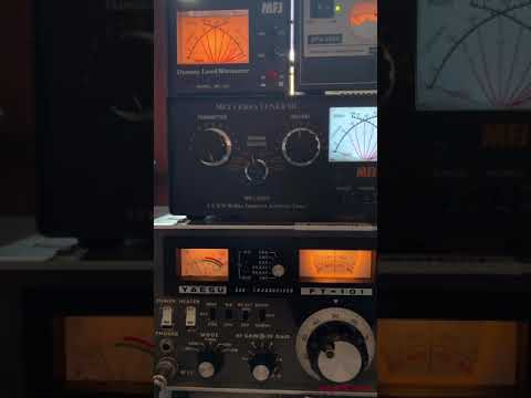 Yaesu FT-101 año 1971 QSO EA3HWU y EA1BOO