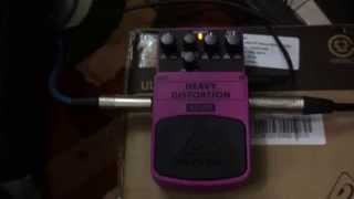Video thumbnail for Check Sound - Behringer HD300 Heavy Distortion by Setiawan M