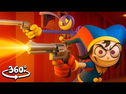 Caine Sings Daisy Bell | The Amazing Digital Circus Animation in 360° VR