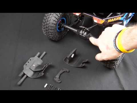 T-Bone Racing Losi Rock Rey Rear Bumper & Differential Skid Mounting Instructions