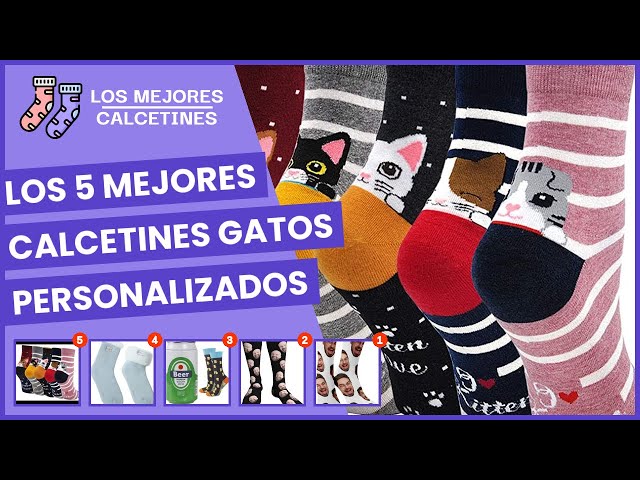 Vídeo relacionado con Justay Comf 5 Pares de Calcetines Mujer Divertidos Originales Animales Lindos Estampados Ocasionales de Algodón para Niña y Mujer Talla única(Gato Rosa)
