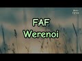 Werenoi - Faf (Paroles/Lyrics)