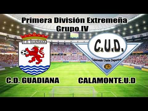 PARTIDO DE LIGA ENTRE EL C.D. GUADIANA Y EL CALAMONTE U.D.