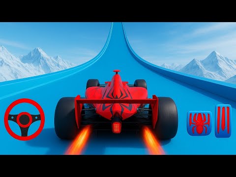 Formula Car Mega Ramp 3D – The Most Insane GT Racing Stunts Ever- Android GamePlay 