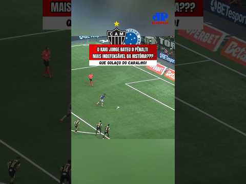 FANTÁSTICO! O KAIO JORGE METEU UM GOLAÇO DE PÊNALTI EM ATLÉTICO-MG X CRUZEIRO! | BATIDA INDEFENSÁVEL