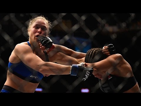 Rousey vs. Nunes [Rousey Knocked Out BADLY in Return]