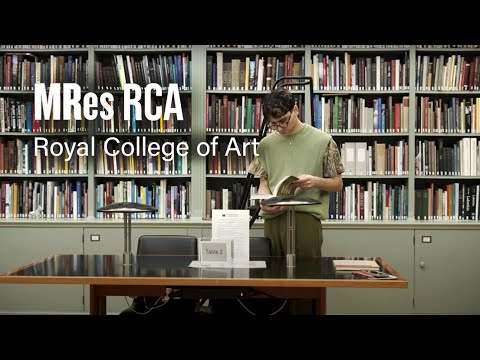 Discover MRes at the Royal College of Art