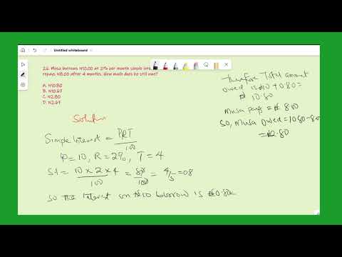 Mathematics 2021 JAMB Past Questions and Answers | Questions 21 - 30