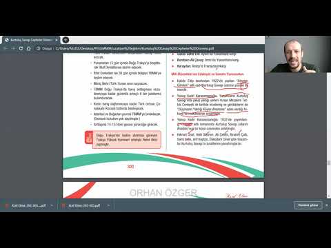 Kurtuluş Savaşı Cepheler 4 (Mudanya Ateşkes Antlaşması, Lozan Barış Antlaşması)