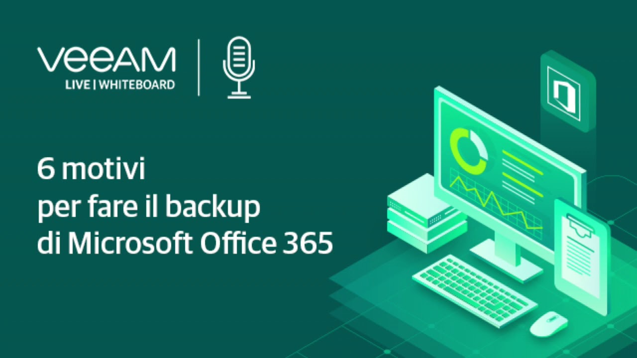 6 motivi per fare il backup di Microsoft Office 365 video