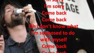 Since You&#39;re Gone Taking Back Sunday with Lyrics