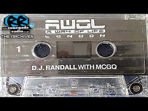 🔥 DJ Randall & MC GQ | AWOL London | 1994 | BREAKBEAT JUNGLE DRUM AND BASS DNB RIP